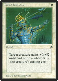 Great Defender - Legends (LEG) #16 - Uncommon Magic: The Gathering Trading Card