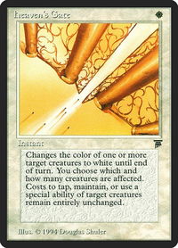Heaven's Gate - Legends (LEG) #19 - Uncommon Magic: The Gathering Trading Card