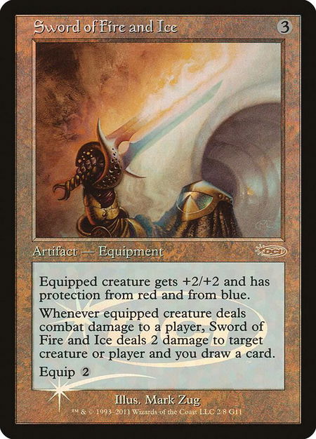 Sword of Fire and Ice - Judge Promos Magic: The Gathering trading card