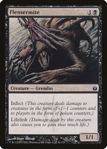 Flensermite - Mirrodin Besieged (MBS) #41 - Common Magic: The Gathering Trading Card