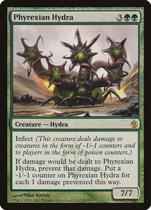 Phyrexian Hydra - Mirrodin Besieged (MBS) #85 - Rare Magic: The Gathering Trading Card