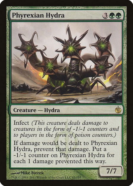 Phyrexian Hydra - Mirrodin Besieged Magic: The Gathering trading card
