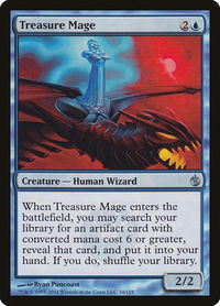 Treasure Mage - Mirrodin Besieged (MBS) #34 - Uncommon Magic: The Gathering Trading Card