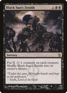 Black Sun's Zenith - Mirrodin Besieged (MBS) #39 - Rare Magic: The Gathering Trading Card