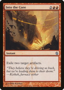 Into the Core - Mirrodin Besieged (MBS) #67 - Uncommon Magic: The Gathering Trading Card