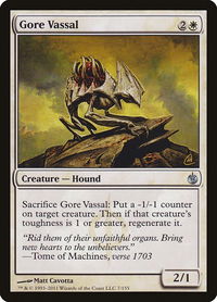 Gore Vassal - Mirrodin Besieged (MBS) #7 - Uncommon Magic: The Gathering Trading Card