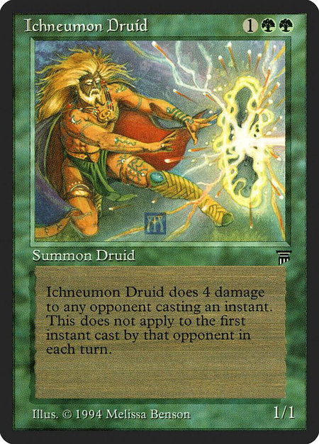 Ichneumon Druid - Legends Magic: The Gathering trading card