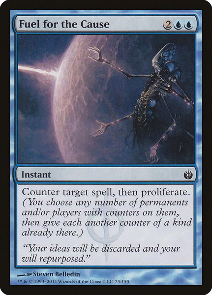 Fuel for the Cause - Mirrodin Besieged Magic: The Gathering trading card