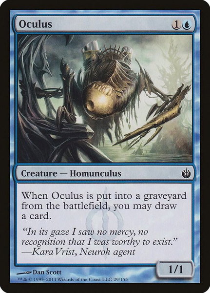 Oculus - Mirrodin Besieged Magic: The Gathering trading card