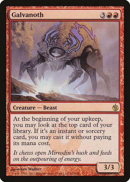Galvanoth - Mirrodin Besieged Magic: The Gathering trading card