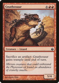 Gnathosaur - Mirrodin Besieged (MBS) #63 - Common Magic: The Gathering Trading Card