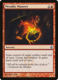 Metallic Mastery - Mirrodin Besieged (MBS) #71 - Uncommon Magic: The Gathering Trading Card