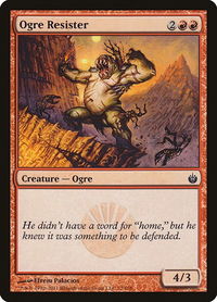 Ogre Resister - Mirrodin Besieged (MBS) #72 - Common Magic: The Gathering Trading Card