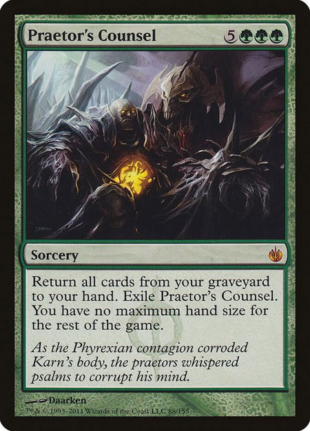Praetor's Counsel - Mirrodin Besieged Magic: The Gathering trading card