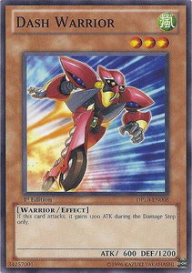Dash Warrior - Duelist Pack 10: Yusei 3 (DP10) #DP10-EN008 - Common / Short Print YuGiOh Trading Card