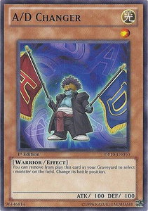 A/D Changer - Duelist Pack 10: Yusei 3 (DP10) #DP10-EN010 - Common / Short Print YuGiOh Trading Card