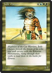 Jedit Ojanen - Legends (LEG) #null - Uncommon Magic: The Gathering Trading Card