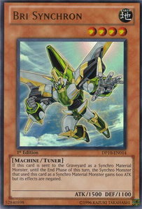 Bri Synchron - Duelist Pack 10: Yusei 3 (DP10) #DP10-EN014 - Ultra Rare YuGiOh Trading Card
