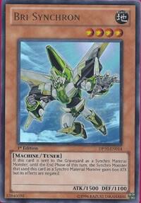 Bri Synchron trading card from Duelist Pack 10: Yusei 3 Bri Synchron - Duelist Pack 10: Yusei 3 YuGiOh trading card