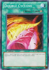 Double Cyclone - Duelist Pack 10: Yusei 3 (DP10) #DP10-EN022 - Common / Short Print YuGiOh Trading Card