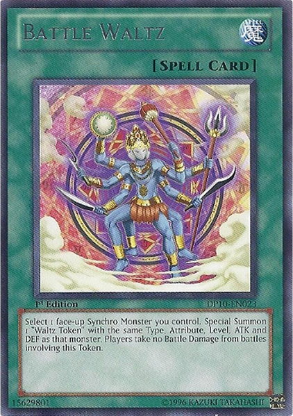 Battle Waltz - Duelist Pack 10: Yusei 3 YuGiOh trading card