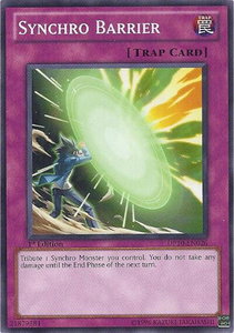 Synchro Barrier - Duelist Pack 10: Yusei 3 (DP10) #DP10-EN026 - Common / Short Print YuGiOh Trading Card