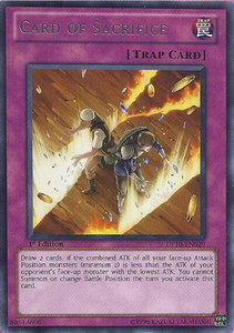 Card of Sacrifice - Duelist Pack 10: Yusei 3 (DP10) #DP10-EN029 - Rare YuGiOh Trading Card