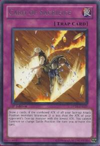 Card of Sacrifice trading card from Duelist Pack 10: Yusei 3 Card of Sacrifice - Duelist Pack 10: Yusei 3 YuGiOh trading card