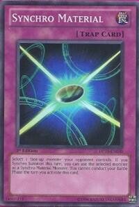 Synchro Material - Duelist Pack 10: Yusei 3 (DP10) #DP10-EN030 - Super Rare YuGiOh Trading Card