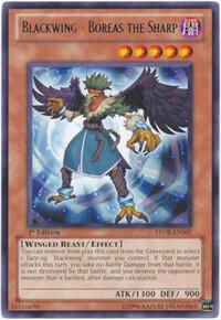 Blackwing - Boreas the Sharp - Storm of Ragnarok (STOR) #STOR-EN007 - Rare YuGiOh Trading Card