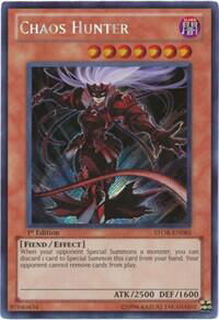 Chaos Hunter - Storm of Ragnarok (STOR) #STOR-EN085 - Secret Rare YuGiOh Trading Card