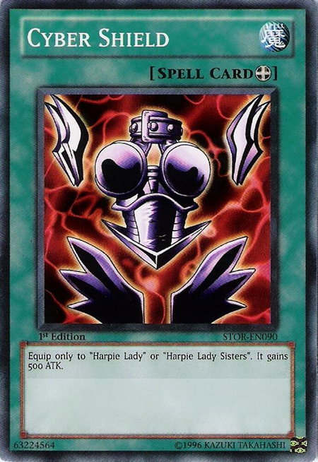 Cyber Shield - Storm of Ragnarok YuGiOh trading card
