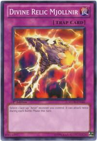 Divine Relic Mjollnir - Storm of Ragnarok (STOR) #STOR-EN066 - Common / Short Print YuGiOh Trading Card