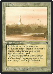 Karakas - Legends (LEG) #null - Uncommon Magic: The Gathering Trading Card