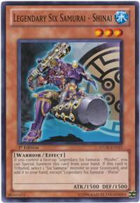Legendary Six Samurai - Shinai - Storm of Ragnarok (STOR) #STOR-EN023 - Common / Short Print YuGiOh Trading Card