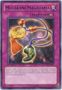 Musakani Magatama - Storm of Ragnarok YuGiOh trading card