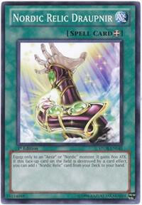 Nordic Relic Draupnir - Storm of Ragnarok YuGiOh trading card