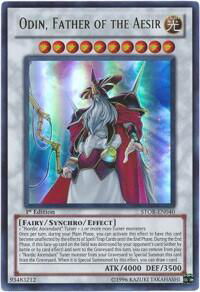 Odin, Father of the Aesir - Storm of Ragnarok (STOR) #STOR-EN040 - Ultra Rare YuGiOh Trading Card