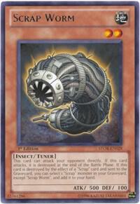 Scrap Worm - Storm of Ragnarok YuGiOh trading card