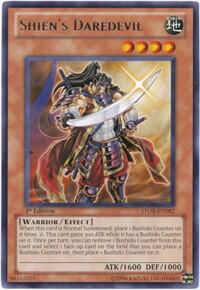 Shien's Daredevil - Storm of Ragnarok (STOR) #STOR-EN082 - Rare YuGiOh Trading Card
