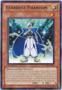 Stardust Phantom trading card from Storm of Ragnarok Stardust Phantom - Storm of Ragnarok YuGiOh trading card