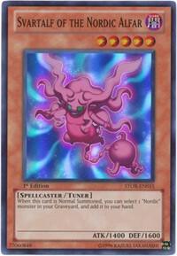 Svartalf of the Nordic Alfar - Storm of Ragnarok YuGiOh trading card