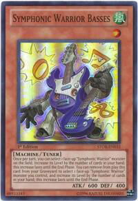 Symphonic Warrior Basses - Storm of Ragnarok (STOR) #STOR-EN033 - Super Rare YuGiOh Trading Card