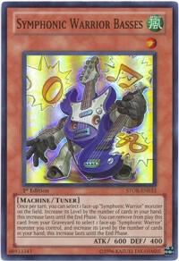 Symphonic Warrior Basses - Storm of Ragnarok YuGiOh trading card