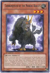Tanngnjostr of the Nordic Beasts - Storm of Ragnarok (STOR) #STOR-EN013 - Rare YuGiOh Trading Card