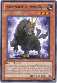 Tanngnjostr of the Nordic Beasts - Storm of Ragnarok YuGiOh trading card