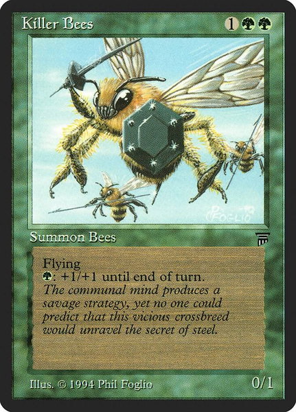 Killer Bees - Legends Magic: The Gathering trading card