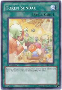 Token Sundae - Storm of Ragnarok YuGiOh trading card