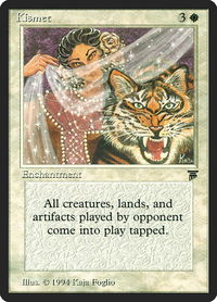 Kismet - Legends (LEG) #25 - Uncommon Magic: The Gathering Trading Card