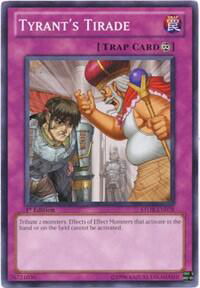 Tyrant's Tirade - Storm of Ragnarok (STOR) #STOR-EN078 - Common / Short Print YuGiOh Trading Card